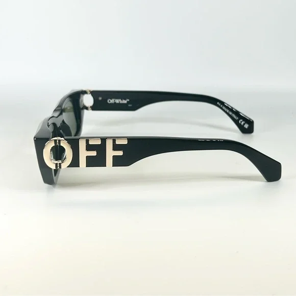 NWT Off-White Fillmore Black Rectangle 49mm Sunglasses Off-White 49mm Fillmore Rectangle Sunglasses | Nordstromrack main image 4